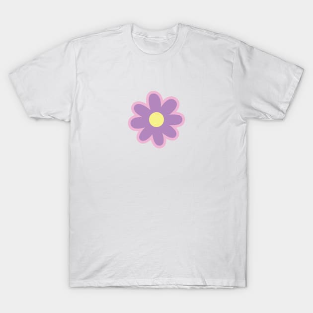 Purple Flower T-Shirt by CEYLONEX